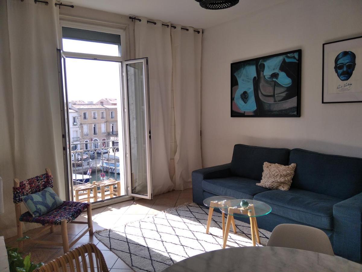 Grand T2 Au Coeur De Ville Avec Vue Sur Quais Et Mer Sète Buitenkant foto